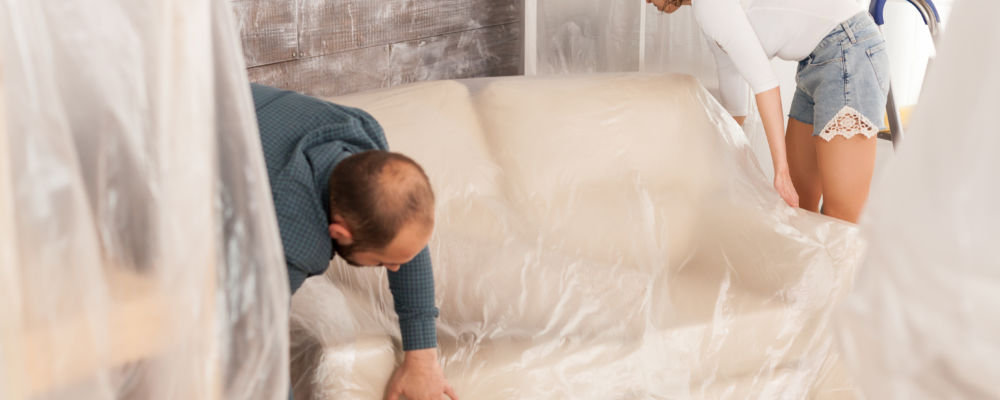 Une protection du mobilier nécessaire.